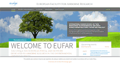 Desktop Screenshot of eufar.net